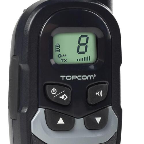 Topcom walkie-talkie 2 stk. 446 Mhz sort