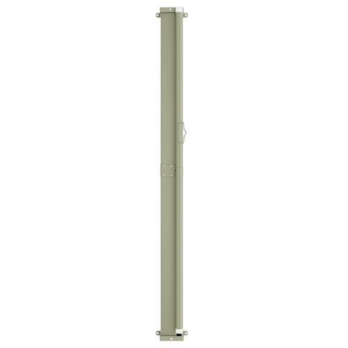Sammenrullelig sidemarkise til terrassen 140x600 cm blå