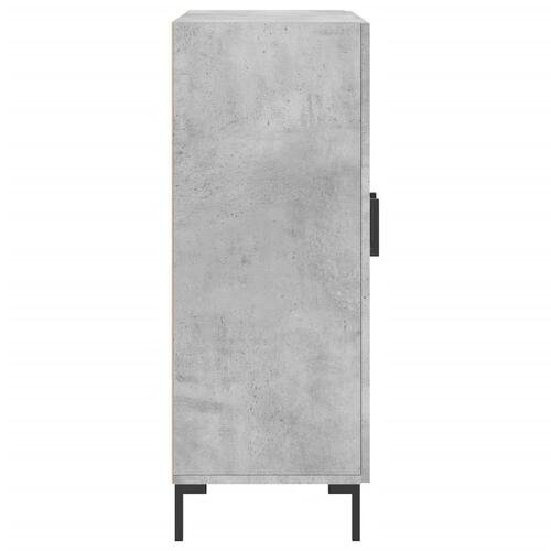 Skænk 69,5x34x90 cm konstrueret træ betongrå