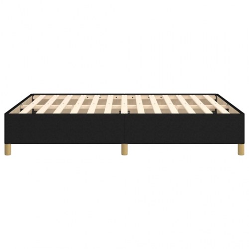 Sengeramme uden madras 140x190 cm stof sort