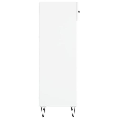 Skoreol 30x35x105 cm konstrueret træ hvid