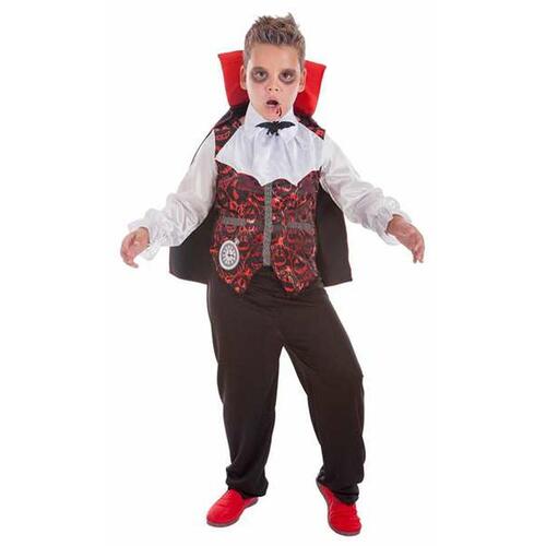 Kostume til børn 3-6 år Vampyr (4 Dele)