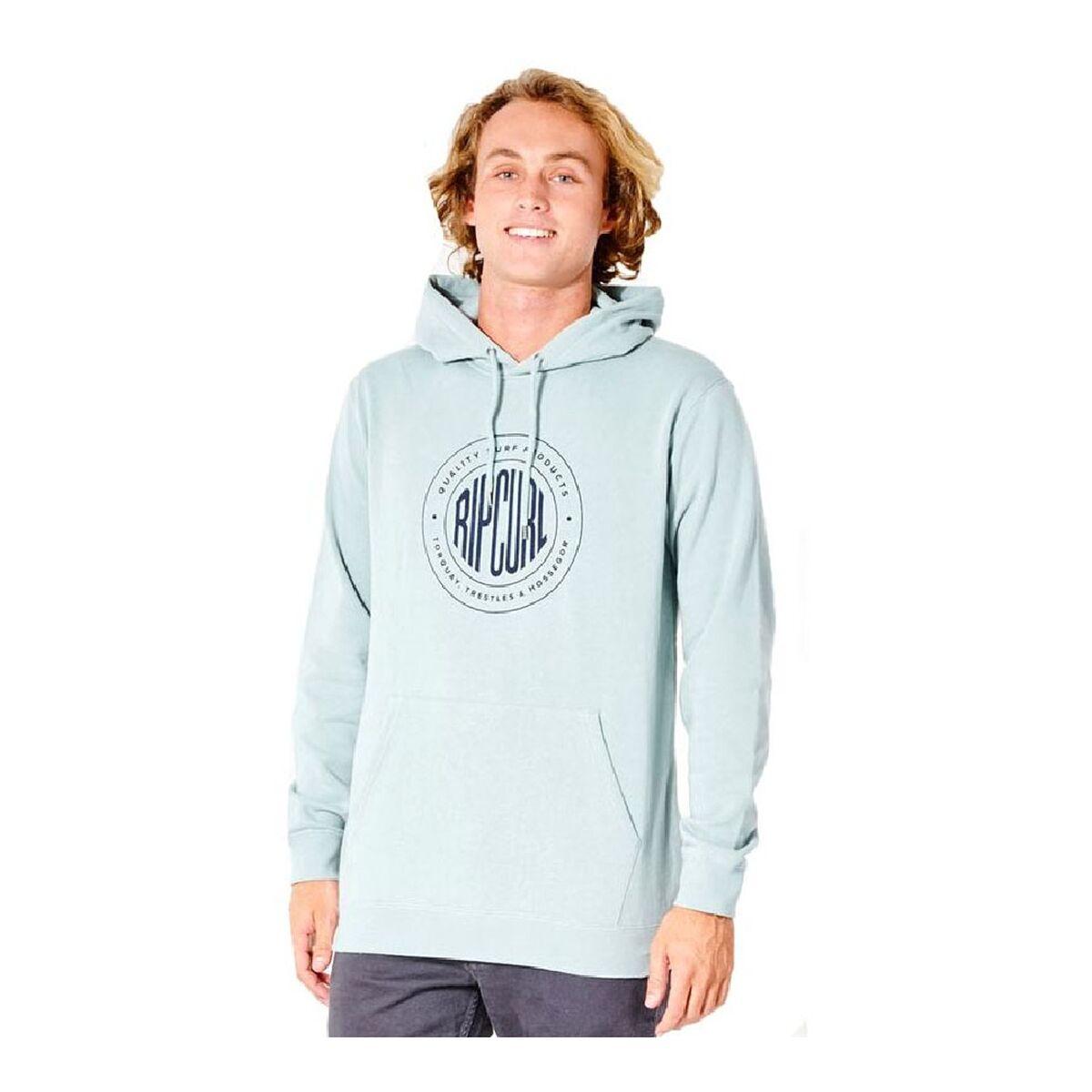 Sweaters uden Hætte til Mænd Rip Curl Tapler Blå Akvamarin L