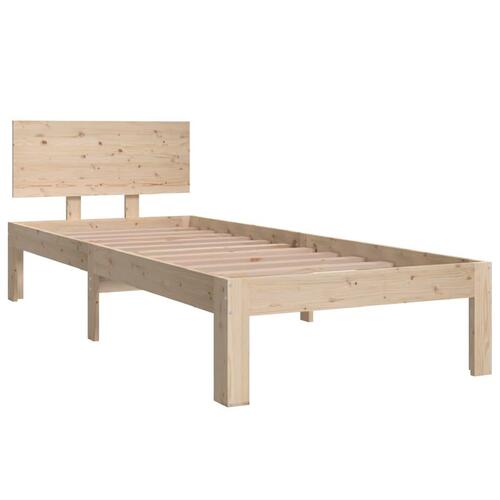 Sengeramme 75x190 cm massivt træ