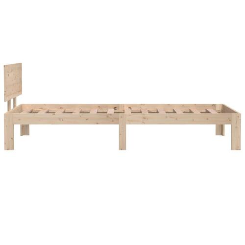Sengeramme 75x190 cm massivt træ