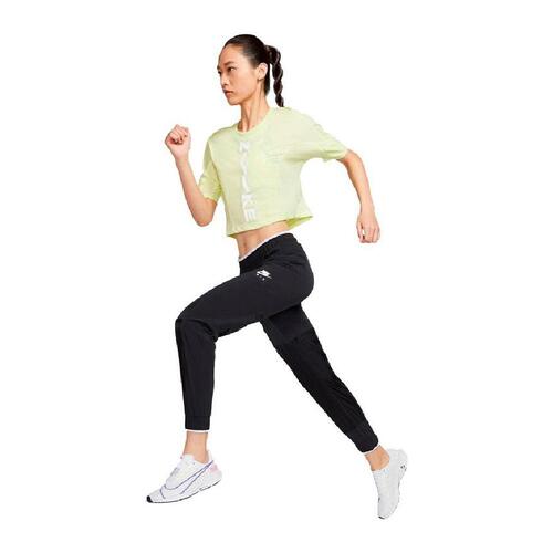 Lange sportsbukser Nike Air Sort Dame Grå XS