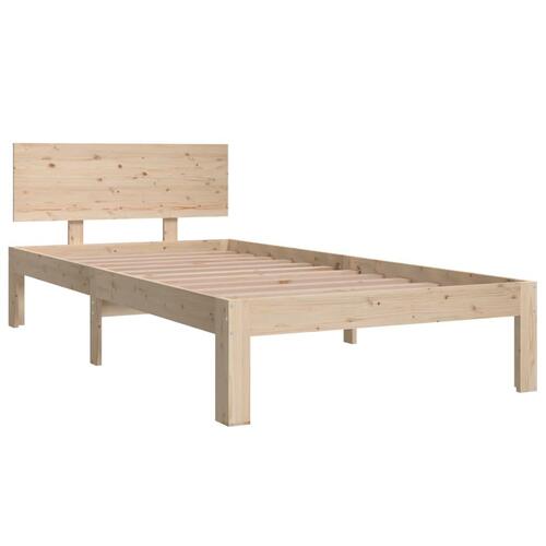 Sengeramme 90x190 cm massivt træ