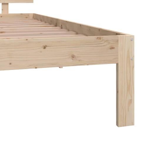 Sengeramme 90x190 cm massivt træ