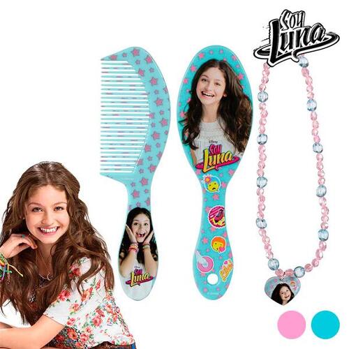 Soy Luna Beautybox til Piger Børste og kam turkis