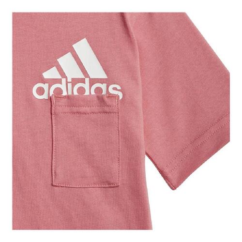 Sportstøj til Børn Adidas Badge of Sport Summer Koral 9-12 månder