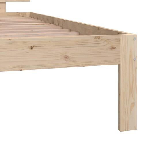 Sengeramme 100x200 cm massivt fyrretræ