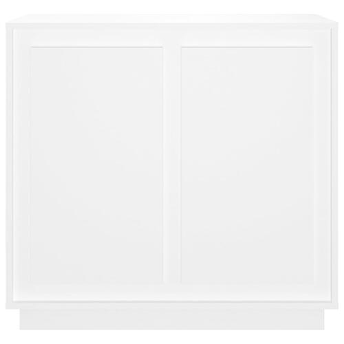 Skænk 80x34x75 cm konstrueret træ hvid