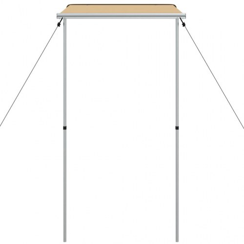 Solsejl til campingvogn 1,2×2×2,15 m - beige