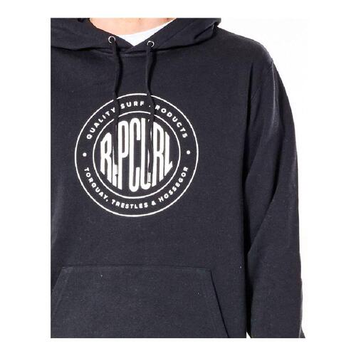 Sweaters uden Hætte til Mænd Rip Curl Tapler Mørkeblå Sort XL