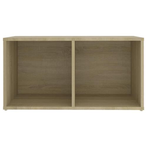 Tv-skab 72x35x36,5 cm konstrueret træ sonoma-eg