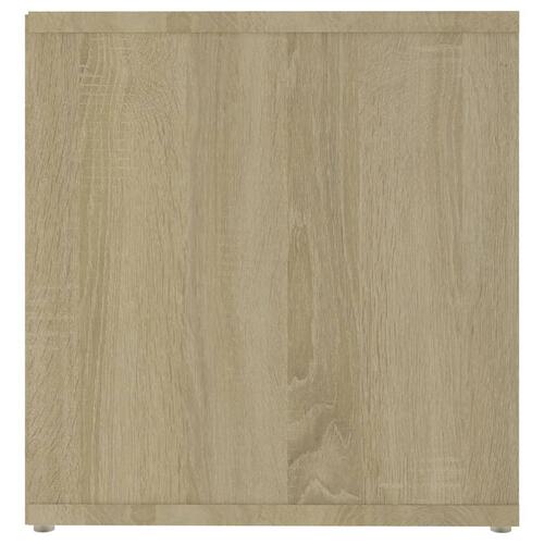 Tv-skab 72x35x36,5 cm konstrueret træ sonoma-eg