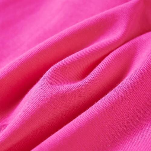 Langærmet T-shirt til børn str. 140 cm pink