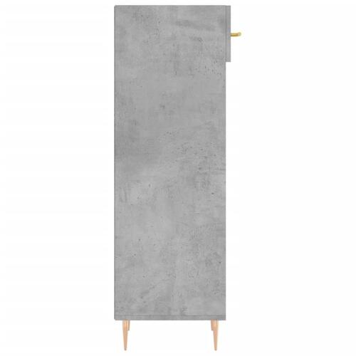 Skoreol 30x35x105 cm konstrueret træ betongrå