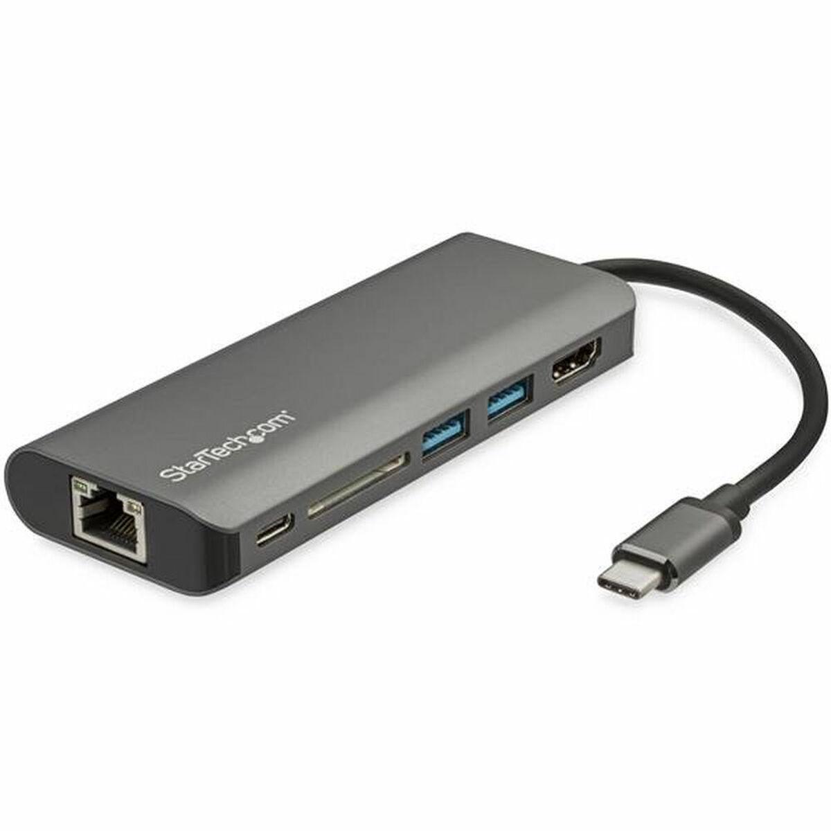 Docking-station Startech DKT30CSDHPD3 4K Ultra HD Grå