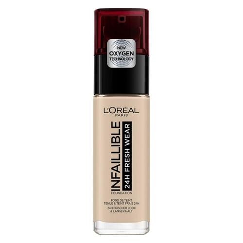 Flydende makeup foundation Infaillible 24H L'Oreal Make Up (30 ml) (30 m) (30 ml) 100-linen 30 ml