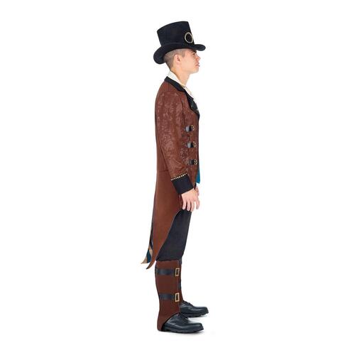 Kostume til voksne Steampunk 3 Dele Multifarvet M/L