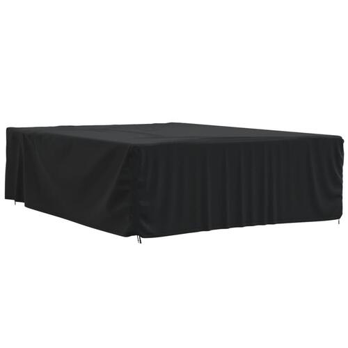 Overtræk til havemøbler 2 stk. 350x260x90 cm oxfordstof sort