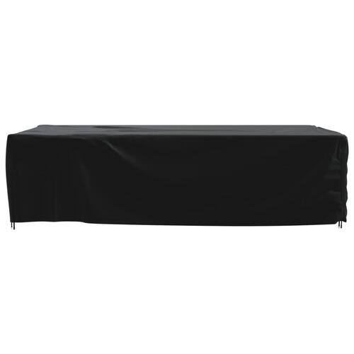 Overtræk til havemøbler 2 stk. 350x260x90 cm oxfordstof sort