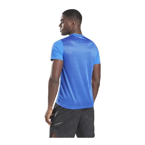 Kortærmet T-shirt til Mænd Reebok Workout Ready Activchill Blå L