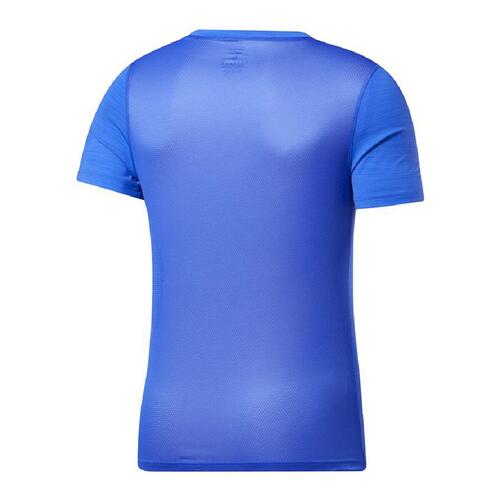 Kortærmet T-shirt til Mænd Reebok Workout Ready Activchill Blå L