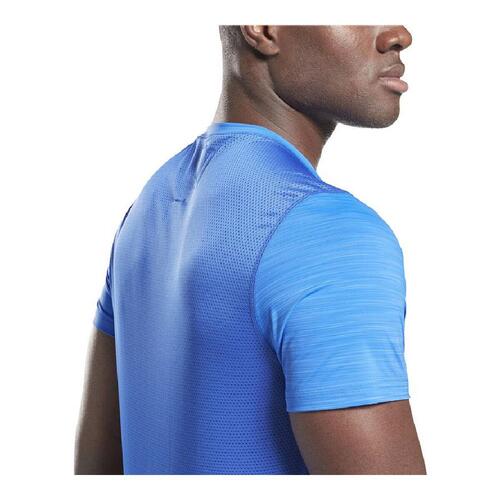 Kortærmet T-shirt til Mænd Reebok Workout Ready Activchill Blå M