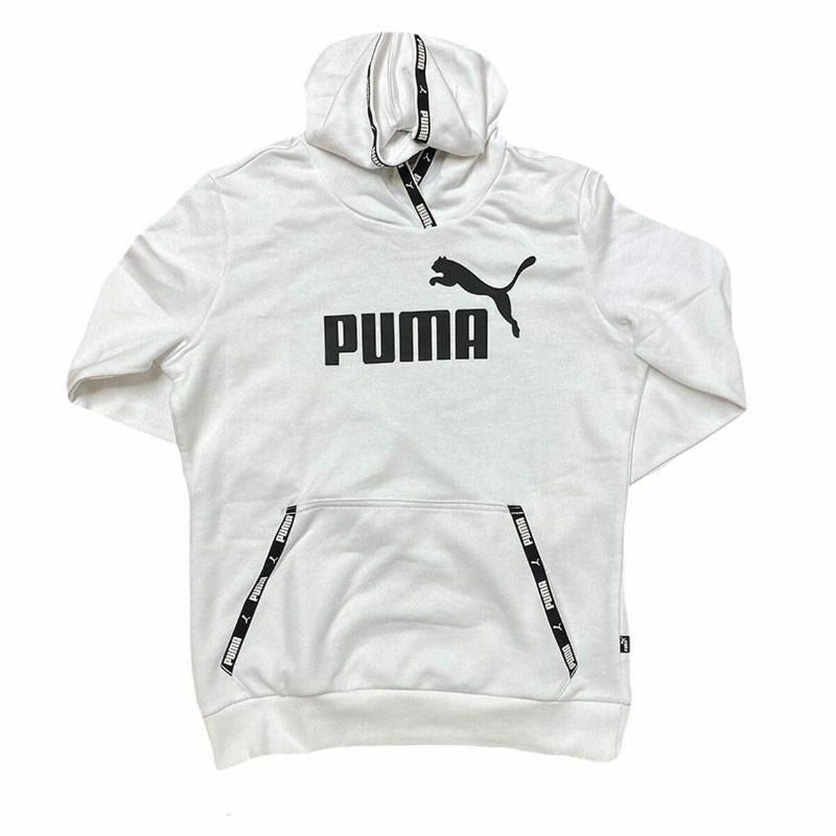 Puma Power sweatshirt til mænd - hvid (S)