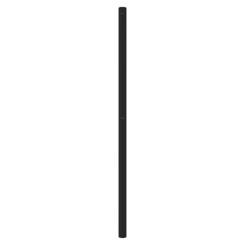 Sengegavl 80 cm metal sort
