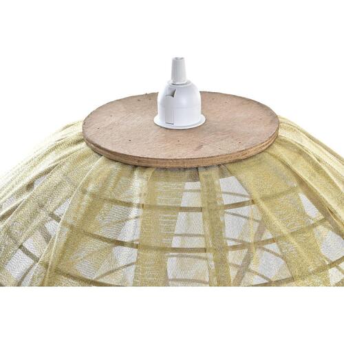 Loftslampe Natur Gylden Brun Bambus 50 W (42 x 42 x 26 cm)