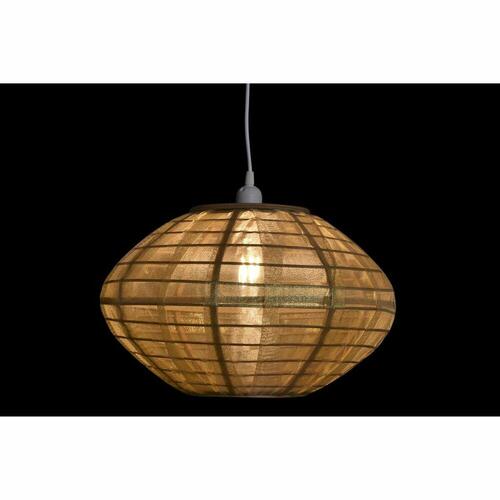 Loftslampe Natur Gylden Brun Bambus 50 W (42 x 42 x 26 cm)