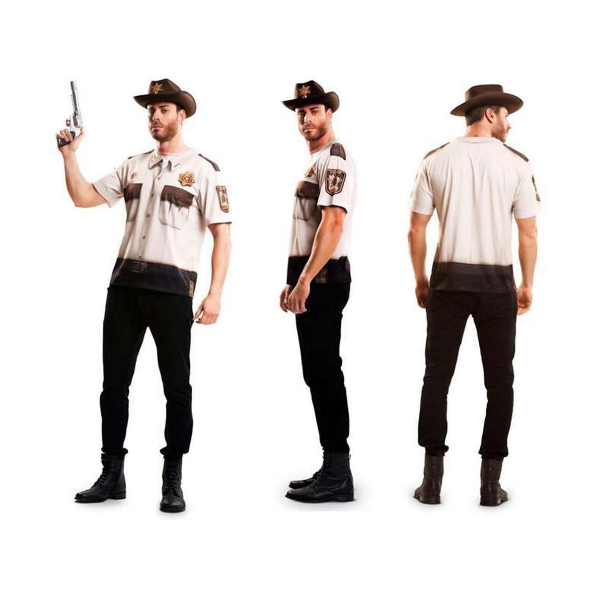 Kostume til voksne Sheriff Politi S