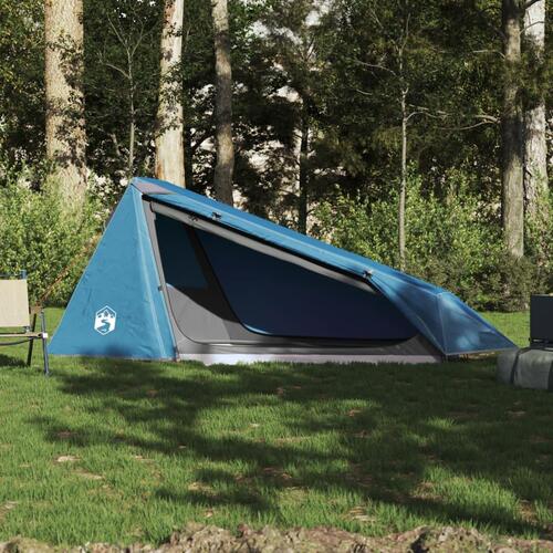 1-personers campingtelt vandafvisende blå