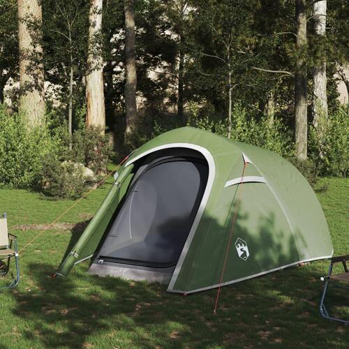 3-personers campingtelt vandafvisende grøn