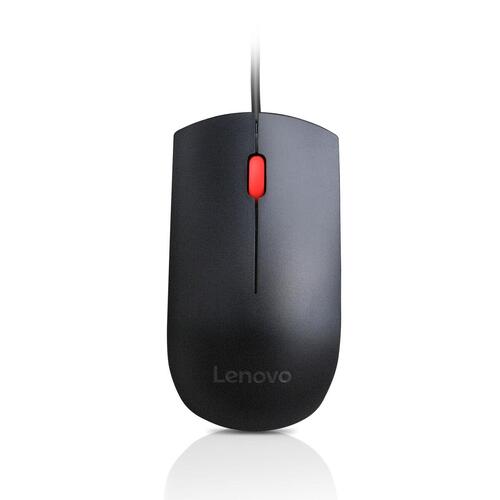 Lenovo mus 5266214 - sort, kablet, 1600 dpi
