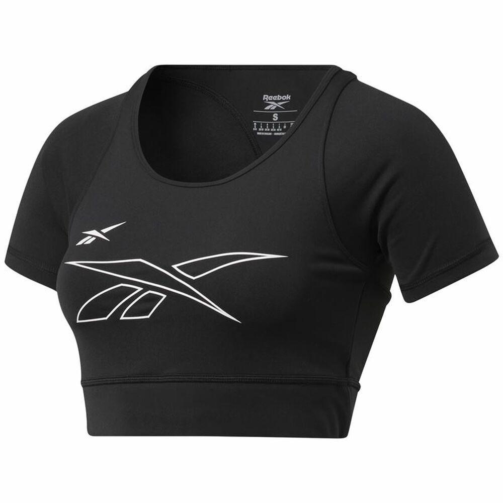 Kortærmet T-shirt til Kvinder Reebok Training MYT Sort S