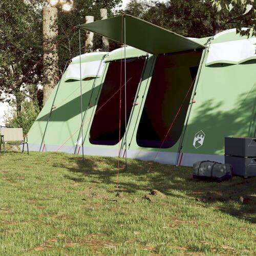 8-personers campingtelt vandafvisende grøn