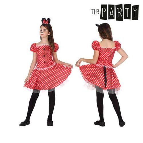Kostume til børn Minnie mouse 7-9 år