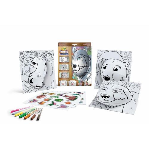 Tegninger til at tegne Crayola 3D Color Pops Mystical Natur