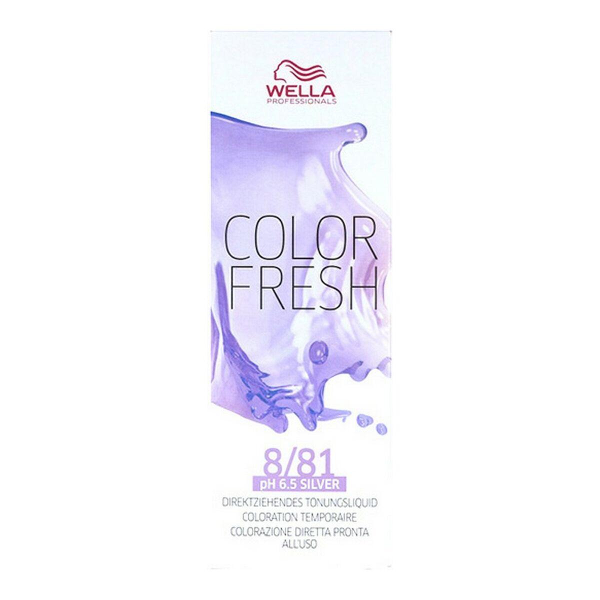 Halvpermanent farvning Color Fresh Wella Color Fresh 8/81 (75 ml)