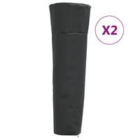Overtræk til terrassevarmer 2 stk. 86x47x241 cm 420D oxfordstof