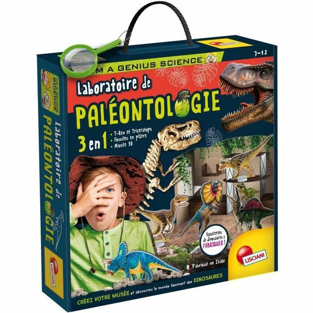 Videnskabspil Lisciani Giochi Laboratoire de Paléontologie 3 in 1