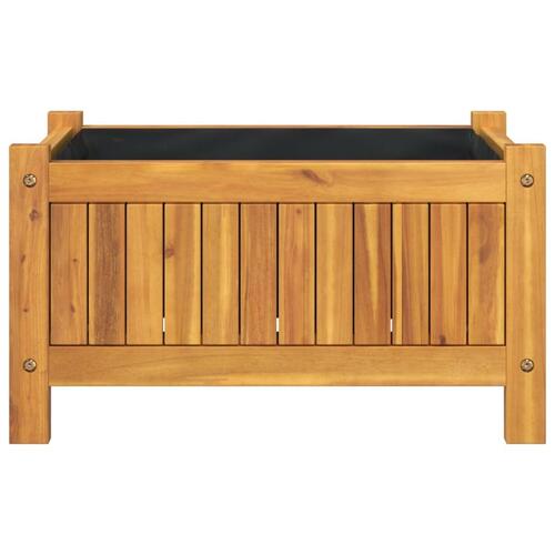 Plantekasse med for 54x31x30 cm massivt akacietræ