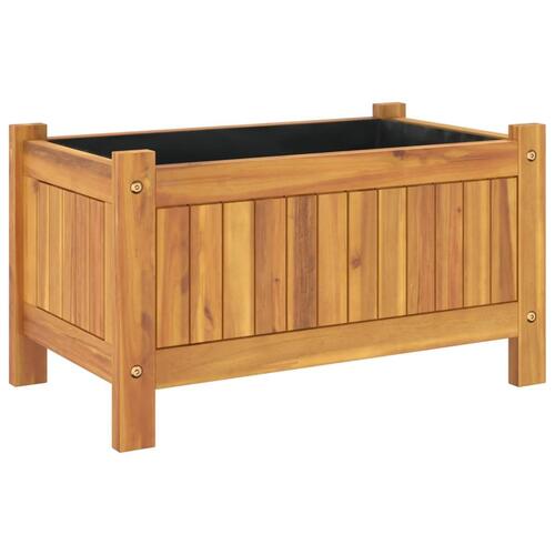 Plantekasse med for 54x31x30 cm massivt akacietræ