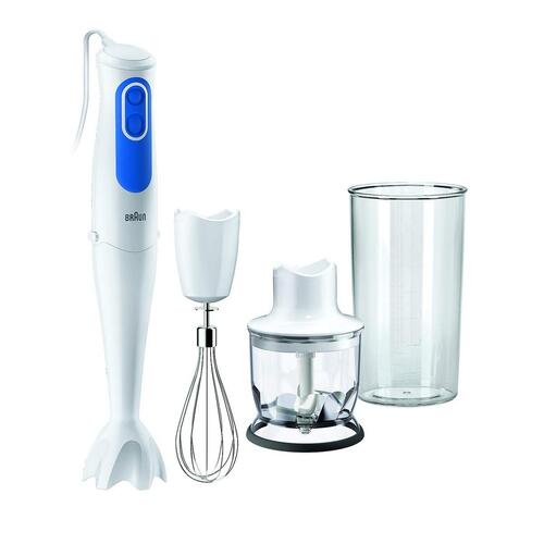 Håndblender Braun MQ3025 700 W Hvid Hvid/Blå Blå/hvid 700 W
