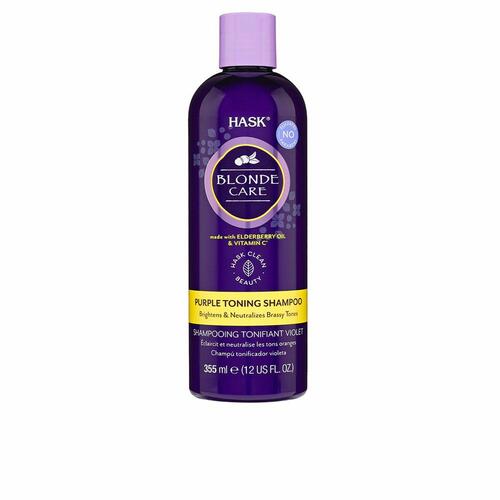 Shampoo der neutraliserer farven HASK Blone Care Blond hår (355 ml)