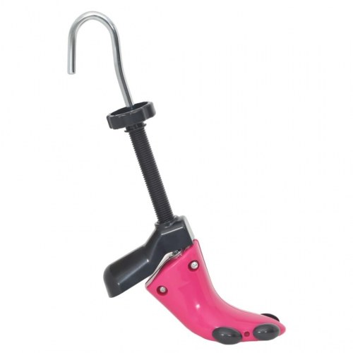 Skotræer med skohorn str. 34-40 plast pink